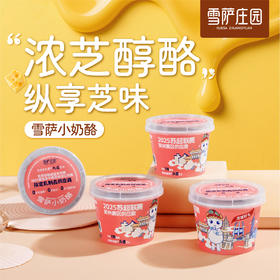 雪萨庄园小奶酪120g装短保酸奶芝士营养丰富健康0防腐早餐下午茶