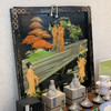 【苏州】日本回流中古大漆浮雕挂画 商品缩略图0