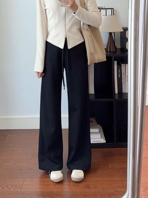 A06 1U1U同款 女款加绒款阔腿裤 WK855 商品图1