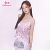 FTT FlyTheTruth『旷野精灵』 纯欲荷叶边飘带吊带背心女夏短上衣 商品缩略图2