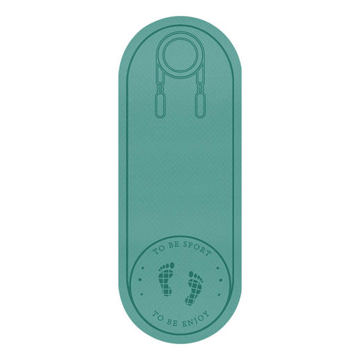 【环保静音跳绳垫】tpe跳绳垫隔音减震垫 室内健身运动跳绳静音跳绳垫加厚防滑跳操垫 商品图4