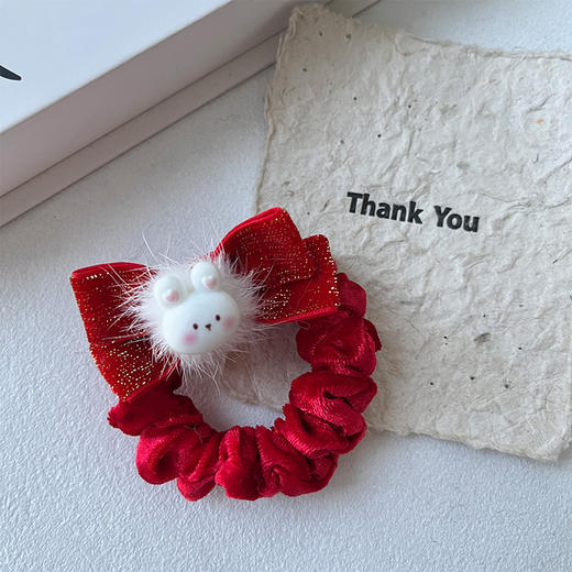 毛球兔兔对扎对装皮筋-纪念日百货门店同款167795677 商品图1