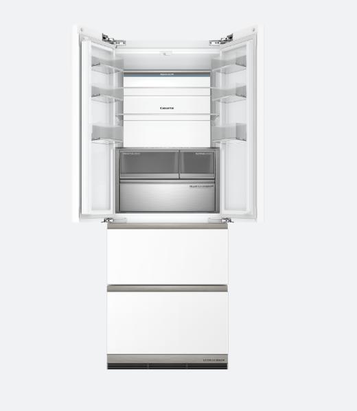 【海尔】冰箱_风吹麦浪系列设计冷藏阻氧 干湿分储执行IEC国际保鲜标准_BCD-450WGCFDM4WNU1【海南】 商品图1