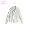 FTT FlyTheTruth『杜乐丽花园』 新中式丝绒衬衫女秋季小香风衬衣 商品缩略图3