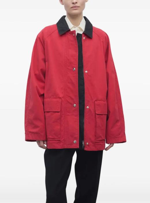 女款轻薄抽绳腰廓形夹克外套ho021 商品图3