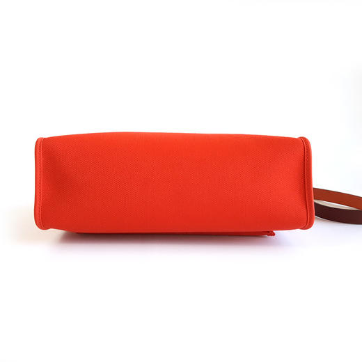 【95新】Hermes爱马仕红色拼色herbag 31手提单肩包女士261225HS04 商品图6