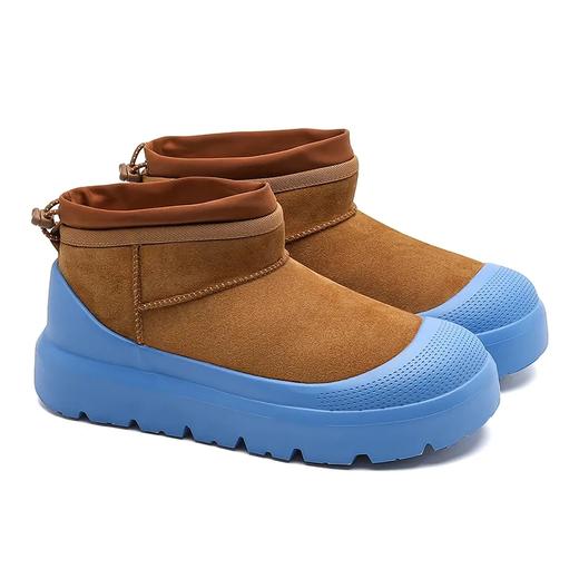 舒适长绒毛男女中帮冬季保暖雪地靴！ 商品图5