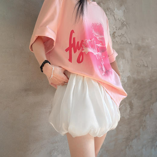 FTT FlyTheTruth『糖霜奶冻』 云朵花苞半身裙女夏季百搭蓬蓬短裙 商品图0