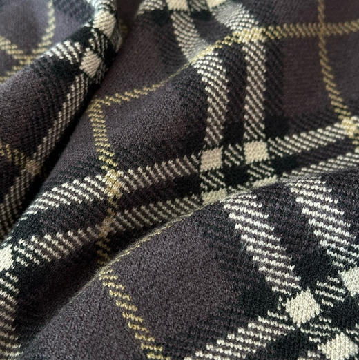 BURBERRY
【男女同款】格纹羊毛羊绒针织套头毛衣 商品图6