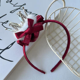 酒红皇冠精致发箍-纪念日百货门店同款167795757