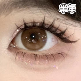 #Lucky心愿童话书 琥珀巧 14.5mm【1片装】敏感眼舒适推荐 / 半年抛