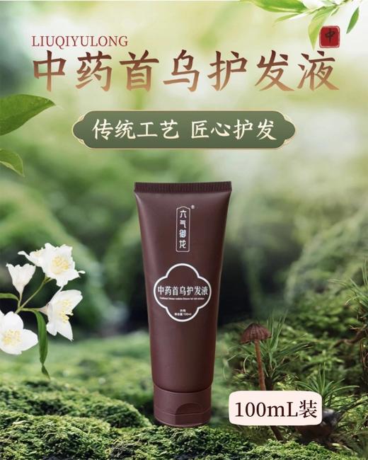 纯中药洗发水、固发草本无硅油植物中药洗发液 | 无月桂醇，温和滋养，「蓬」然新生 商品图0