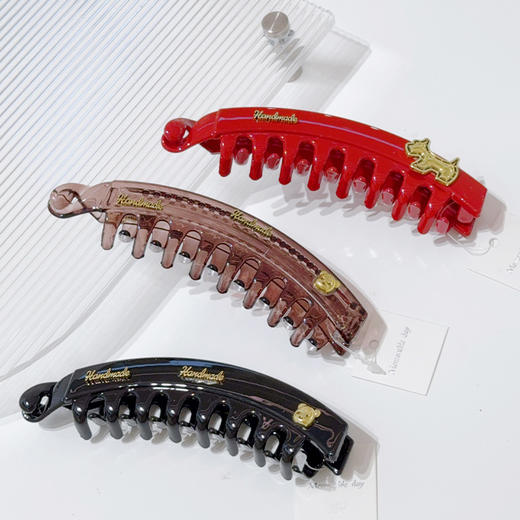 韩式金标香蕉夹-纪念日百货门店同款168243436 商品图4