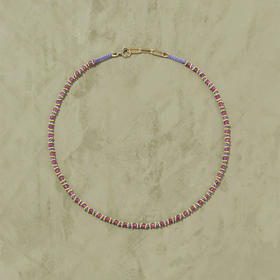 订购8周到｜Tityaravy-KAMALA-爱神卡玛 粉色红宝石 项链［法国设计师］