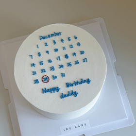 日历蛋糕