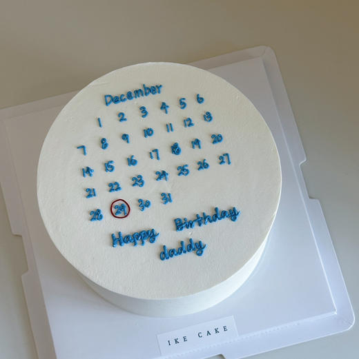 日历蛋糕 商品图0