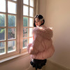 FTT FlyTheTruth『莓果宣言』 气质毛领短款羽绒服女冬保暖面包服 商品缩略图3