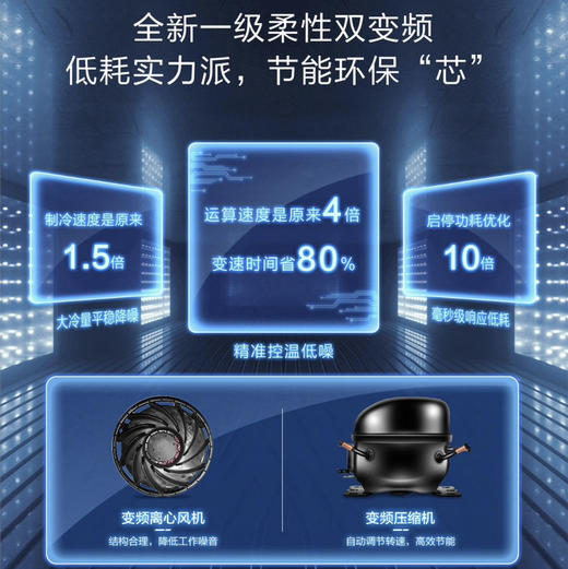 海尔（Haier）冰箱 BCD-467WGHTD5DSN 商品图5