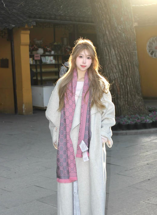 返场【充值1800档赠品】高定级质感大牌围巾-下单请“备注颜色，不备注随机发”（DSX） 商品图14