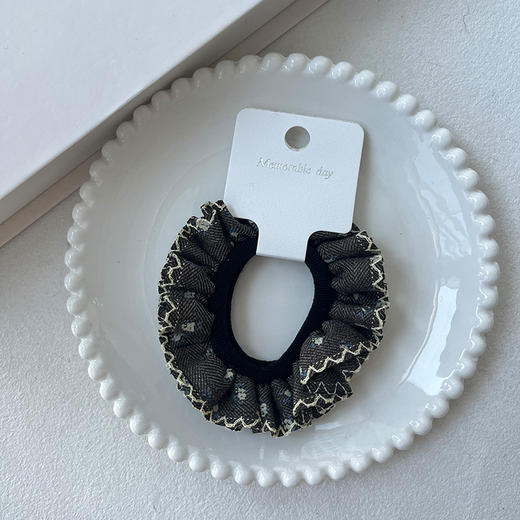 格纹裙边皮筋-纪念日百货门店同款168099454 商品图4