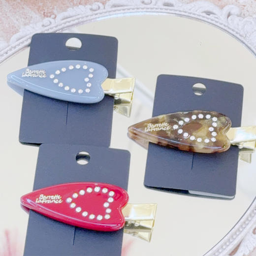 爱心排钻chic边夹-纪念日百货门店同款167997341 商品图4