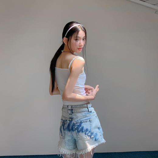 FTT FlyTheTruth『温柔暴击』 甜美可爱兔子印花吊带背心女夏百搭 商品图3