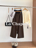 专柜实拍【又韩又松弛】拉夏贝尔/La Chapelle走路带风~韩系百搭简约直筒休闲裤宽松有型垂感阔腿裤★ 商品缩略图6