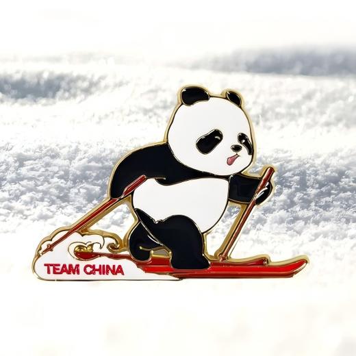 熊猫运动徽章冰雪项目系列 商品图1