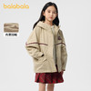 巴拉巴拉童装女童外套儿童上衣春装加绒连帽便服时尚宽松学院风 商品缩略图1
