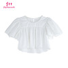 FTT FlyTheTruth『活泼因子』法式泡泡袖上衣女夏小众短袖短款t恤 商品缩略图3