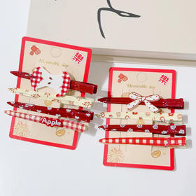 可爱百搭长款元素鸭嘴夹HY组合夹-纪念日百货门店同款168243410