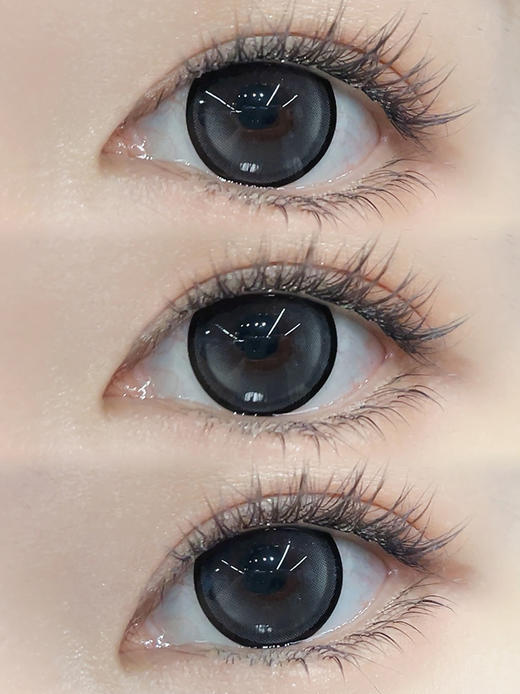 Papadox 黑珍珠 日抛 两片 14.5mm 参考着色 13.8mm 基弧 8.7 含水 50% 新锐国货 商品图2