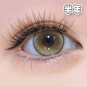 #happy eggis 发财煎蛋 金棕色 14.5mm【1片装】舒适推荐 / 半年抛