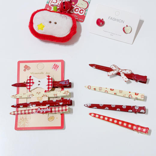 可爱百搭长款元素鸭嘴夹HY组合夹-纪念日百货门店同款168243410 商品图1