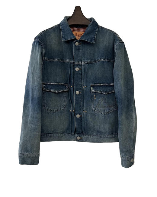 女款双面穿牛仔外套la 商品图0