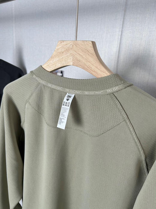 原单正品 X-BIONIC 2025年冬季新款艾德空气层卫衣
颜色：灰色卡其色
尺码：MLXLXXL 商品图5