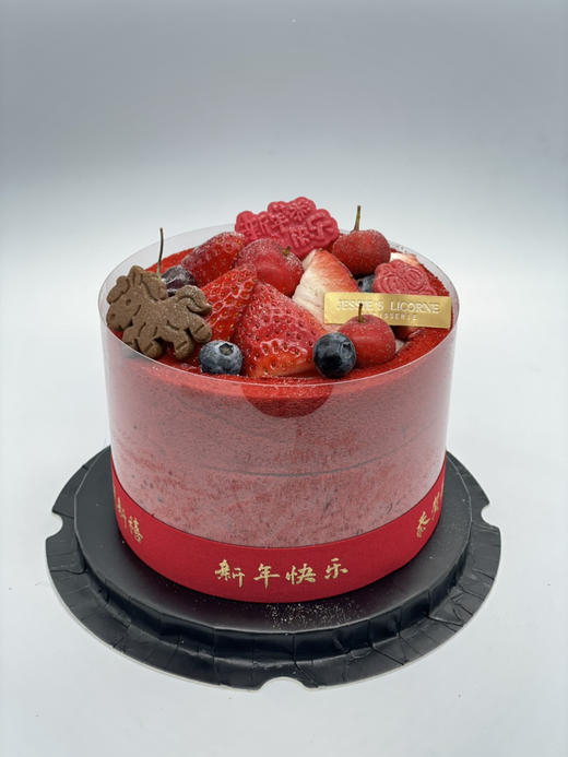 【2026跨年蛋糕】山楂红丝绒 商品图1