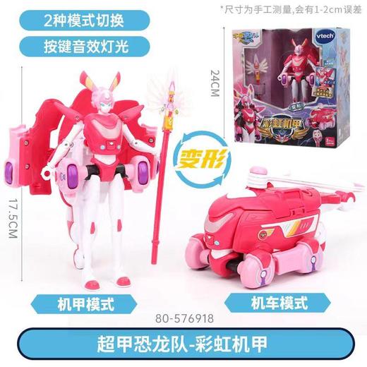 伟易达新品宇宙护卫队超甲恐龙队儿童恐龙机甲变形机器人男孩玩具 商品图1