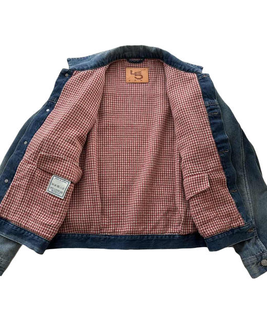 女款双面穿牛仔外套la 商品图2