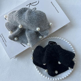 温柔贵气针织珍珠马尾抓抓夹-纪念日百货门店同款167643868