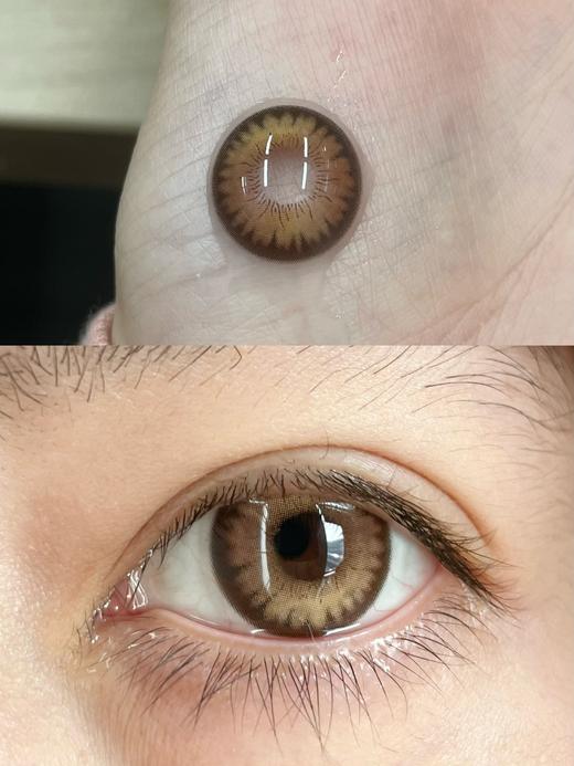 【本店实拍-新品混血六片装】HANCON-日抛大直径美瞳-数码暴龙/电子风暴/伯爵黑钻/鸽血红钻/冰摇美式-直径14.5mm【日抛 0-800度 无525/575】 商品图8