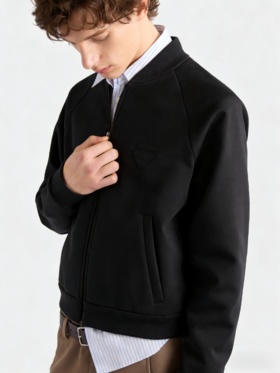 P.R.D 25秋冬新款 加绒飞行夹克外套 WT949