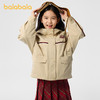 巴拉巴拉童装女童外套儿童上衣春装加绒连帽便服时尚宽松学院风 商品缩略图2