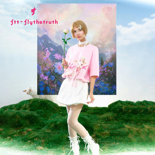 FTT FlyTheTruth『童话』 绑带法式蛋糕半身裙女夏辣妹蓬蓬短裙裤 商品图2