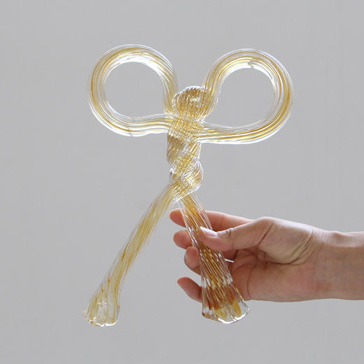 厂家直销现代简约软装书柜创手工彩色绳结条琉璃麻绳酒店样板间 商品图1