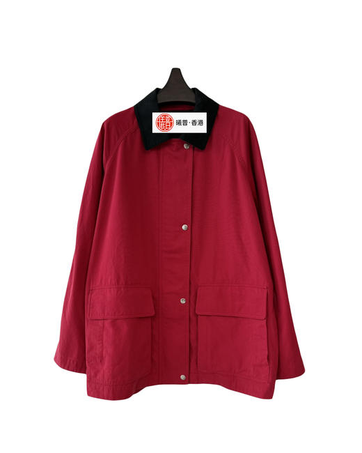 女款轻薄抽绳腰廓形夹克外套ho021 商品图0