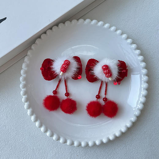 亮片貂毛球结子对夹-纪念日百货门店同款167795651 商品图3