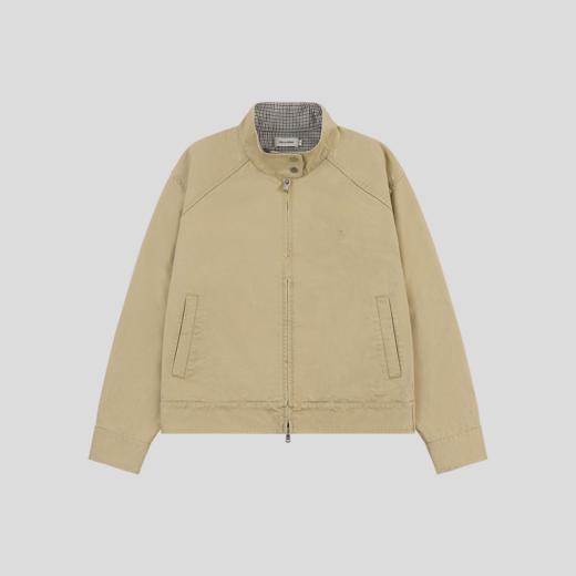 GOODBAI新款刺绣logo个性高领拉链长袖夹克外套女 商品图2