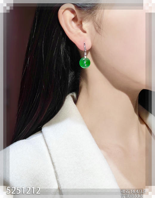 平安扣耳坠。 96999【5251212】 商品图4