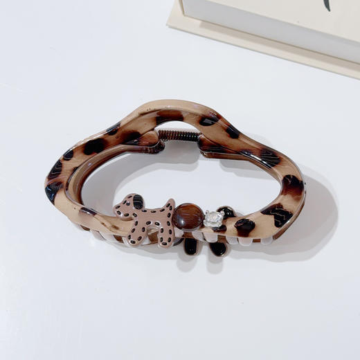 豹纹小狗云朵抓夹-纪念日百货门店同款168243372 商品图2